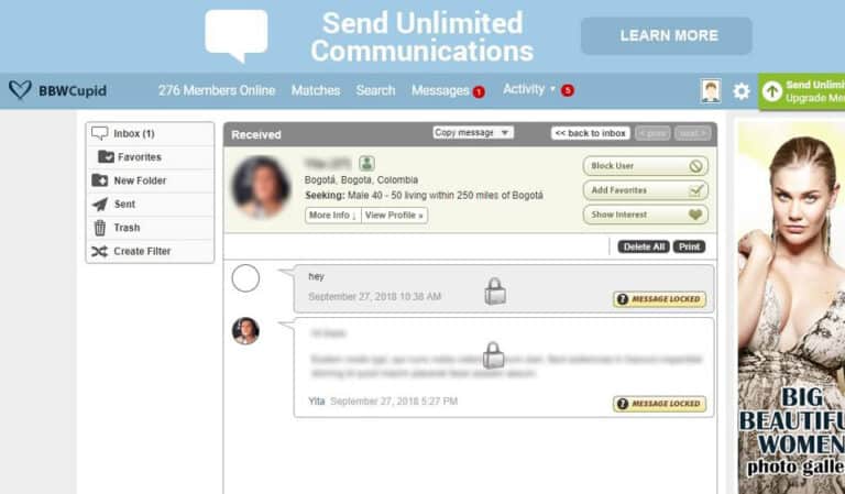 Revisión de BBWCupid: ¿Es una opción de citas confiable en 2023?
