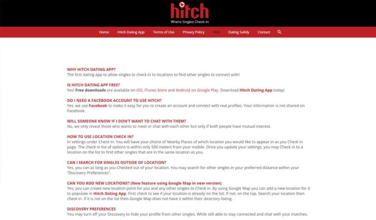 Encontrando Romance Online &#8211; Revisão de Hitch