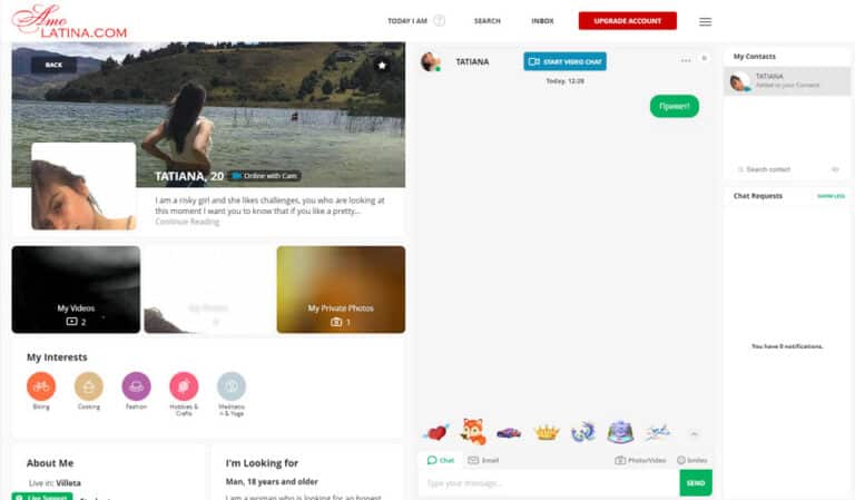 AmoLatina Review 2023 – Uma análise detalhada da popular plataforma de encontros